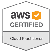 AWS Cloud Practitioner badge