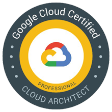 Google Cloud certification badge