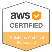 AWS Solutions Architect Professional badge